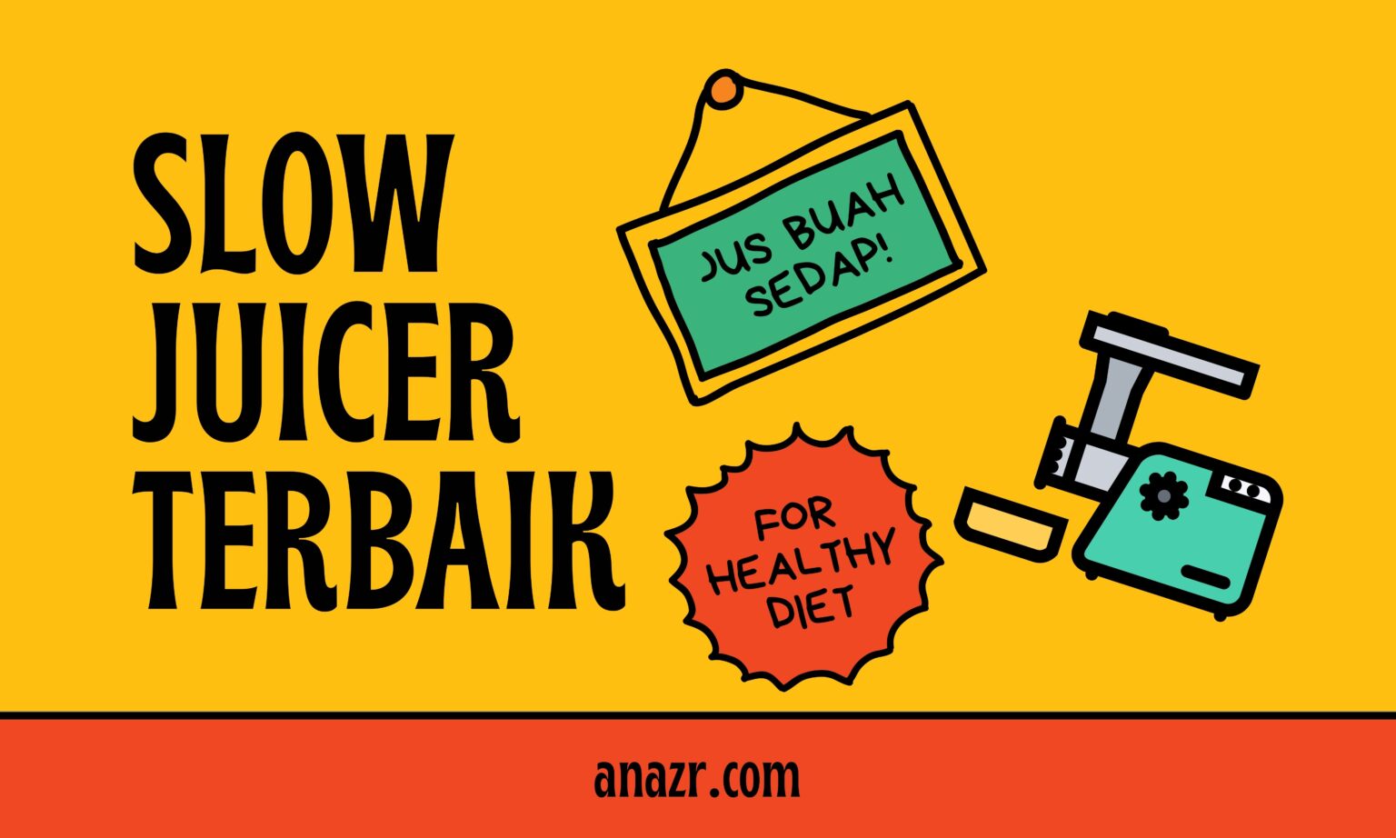 Slow Juicer Terbaik Malaysia 2024